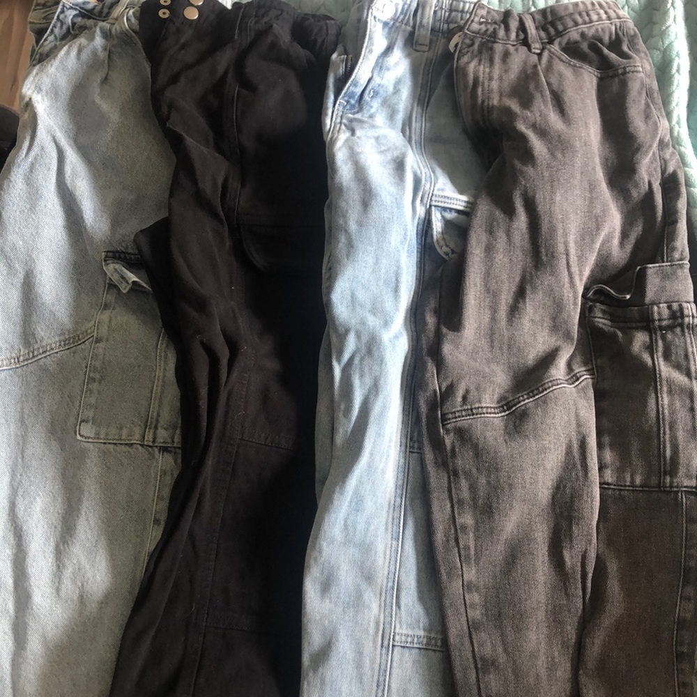 Group or 4 Pacsun cargo pants